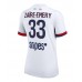 Maillot de foot Paris Saint-Germain Warren Zaire-Emery #33 Extérieur vêtements Femmes 2025-26 Manches Courtes